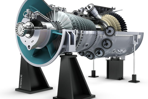 Hochleistungs-Gasturbine SGT-9000 HL von Siemens