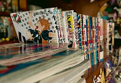 Mangas für die katholische Stadtbücherei von Brannenburg
