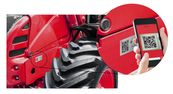 Eingabe mit OELCHECK App und QR-Code