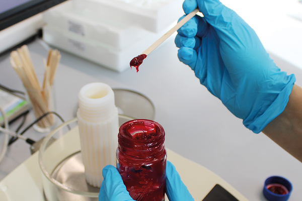 Vorbereitung einer Fettprobe für die Bestimmung mittels ICP-OES