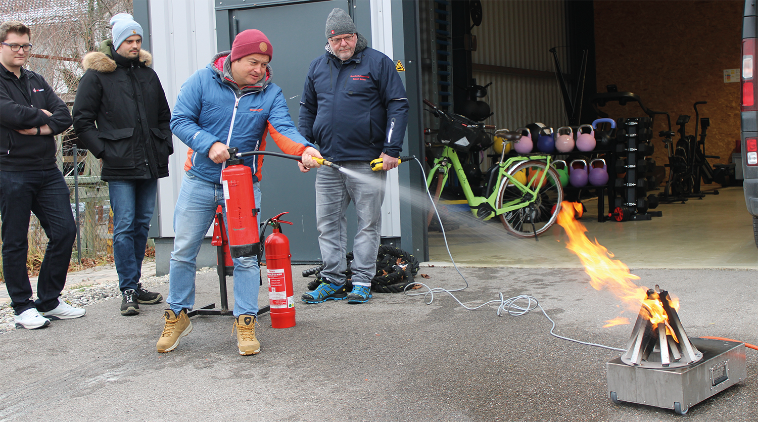 Feuerlöschübung 2025