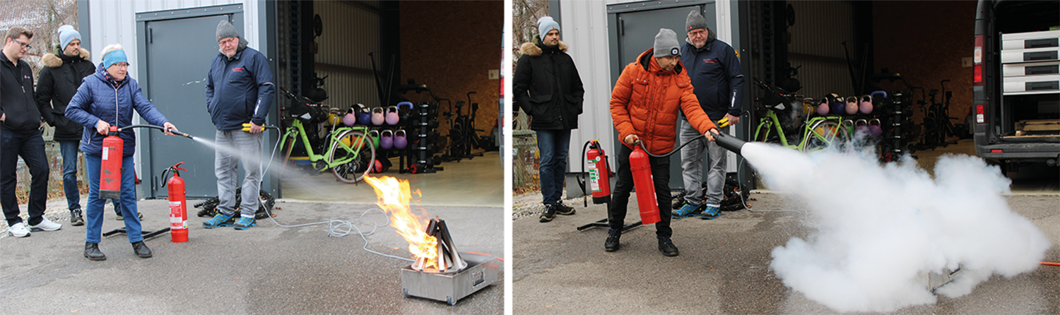 Feuerlöschübung 2025