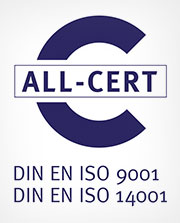 ALL-CERT DIN EN ISO 9001 & DIN EN ISO 14001